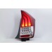 Toyota Prius 09- Red Clear Light Bar LED Tail Lamp